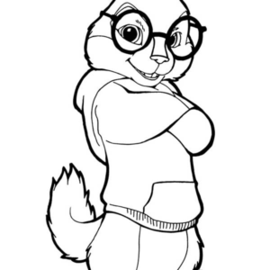 Alvin and the chipmunks coloring pages printable for free download