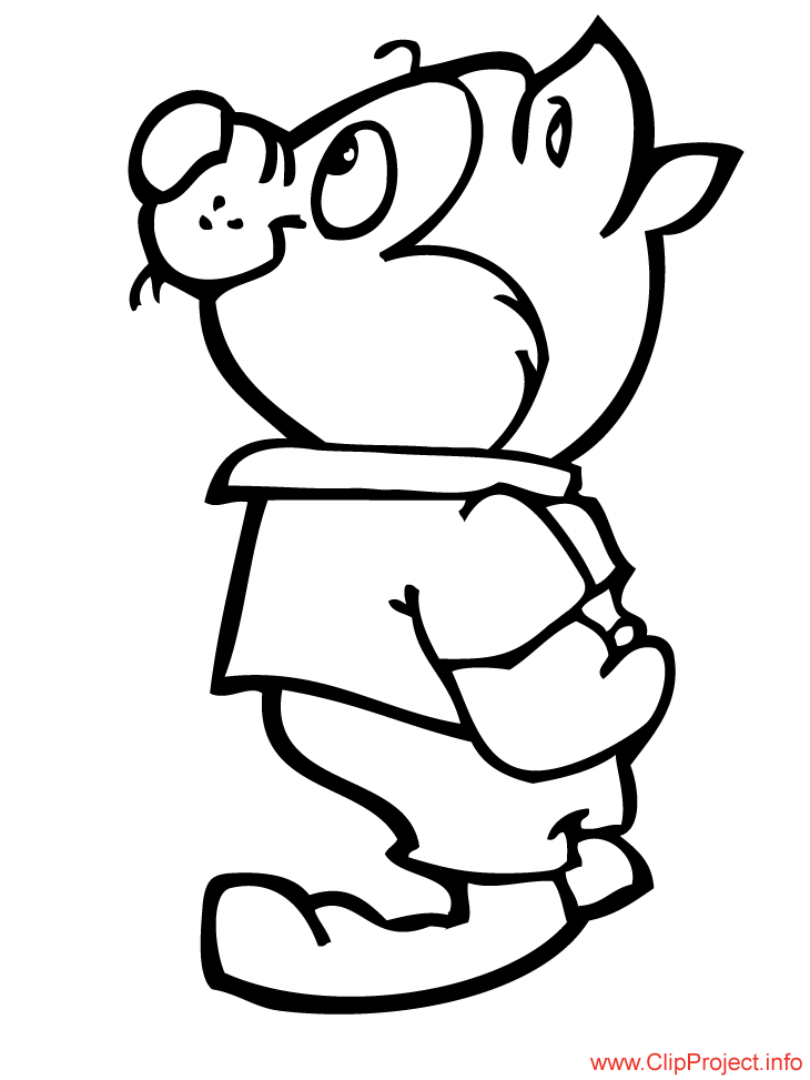 Chipmunk coloring page