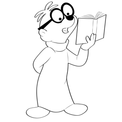 Alvin and the chipmunks coloring pages for kids printable free download