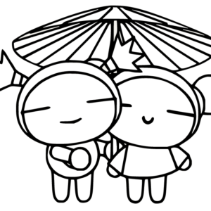 Pucca coloring pages printable for free download