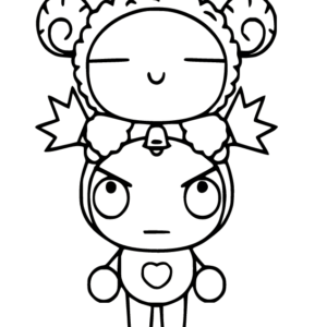 Pucca coloring pages printable for free download