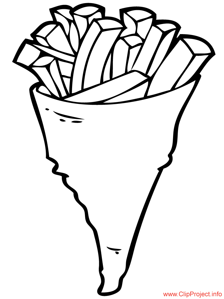 Chips image to coloring