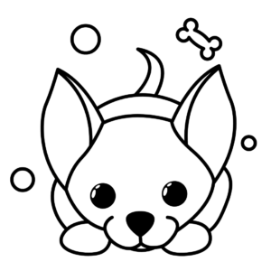 Chihuahua coloring pages printable for free download