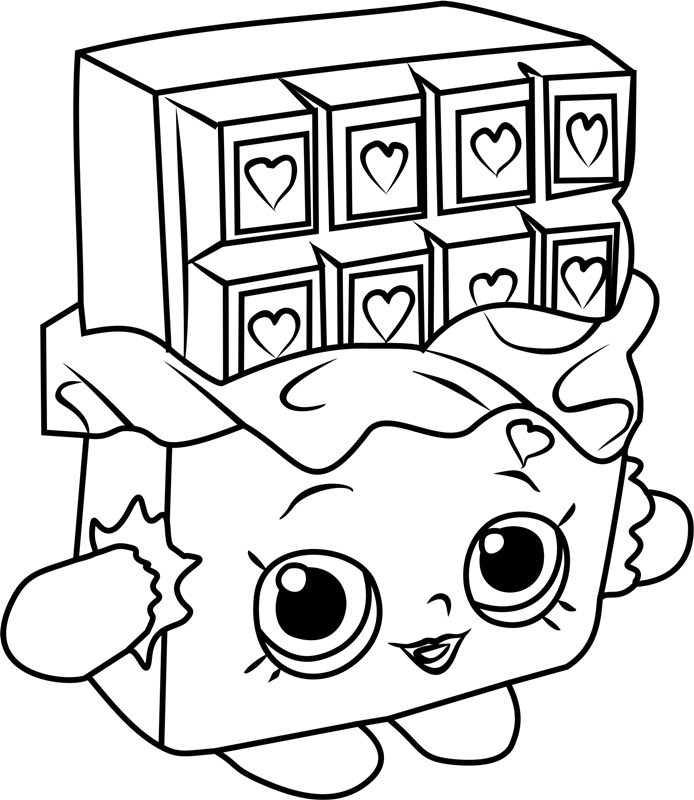 Smores coloring pages