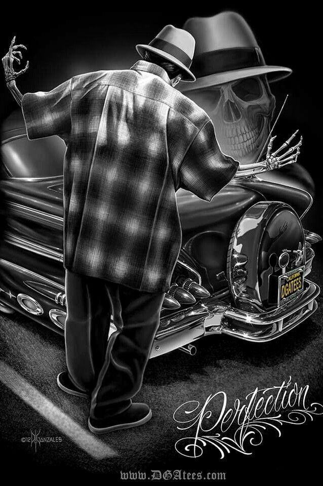 Pin on lowrider art