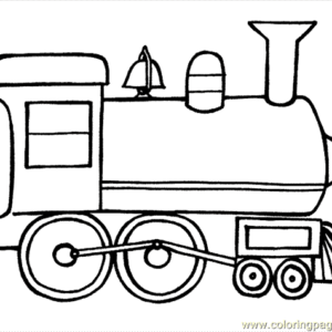 Train coloring pages printable for free download