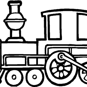 Train coloring pages printable for free download