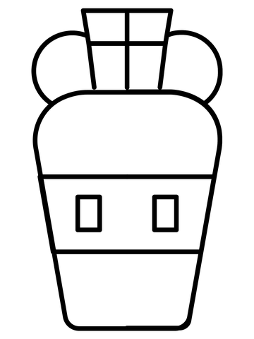 Amphora emoji coloring page free printable coloring pages