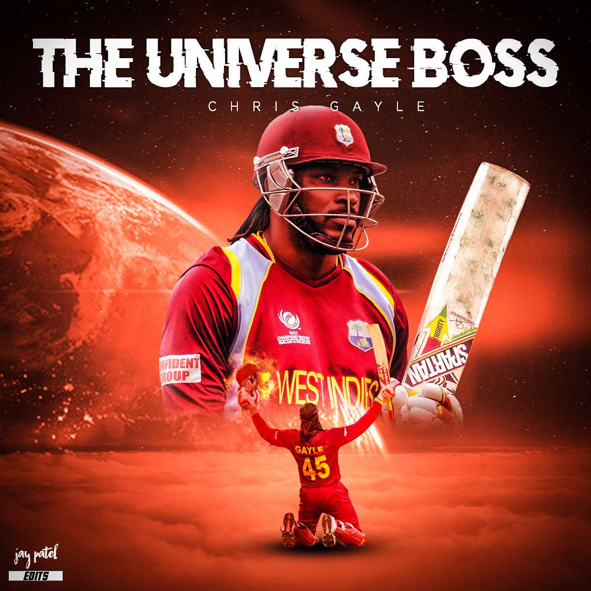 Download punjab kings universe boss chris gayle wallpaper