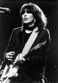 Chrissie hynde of the pretenders