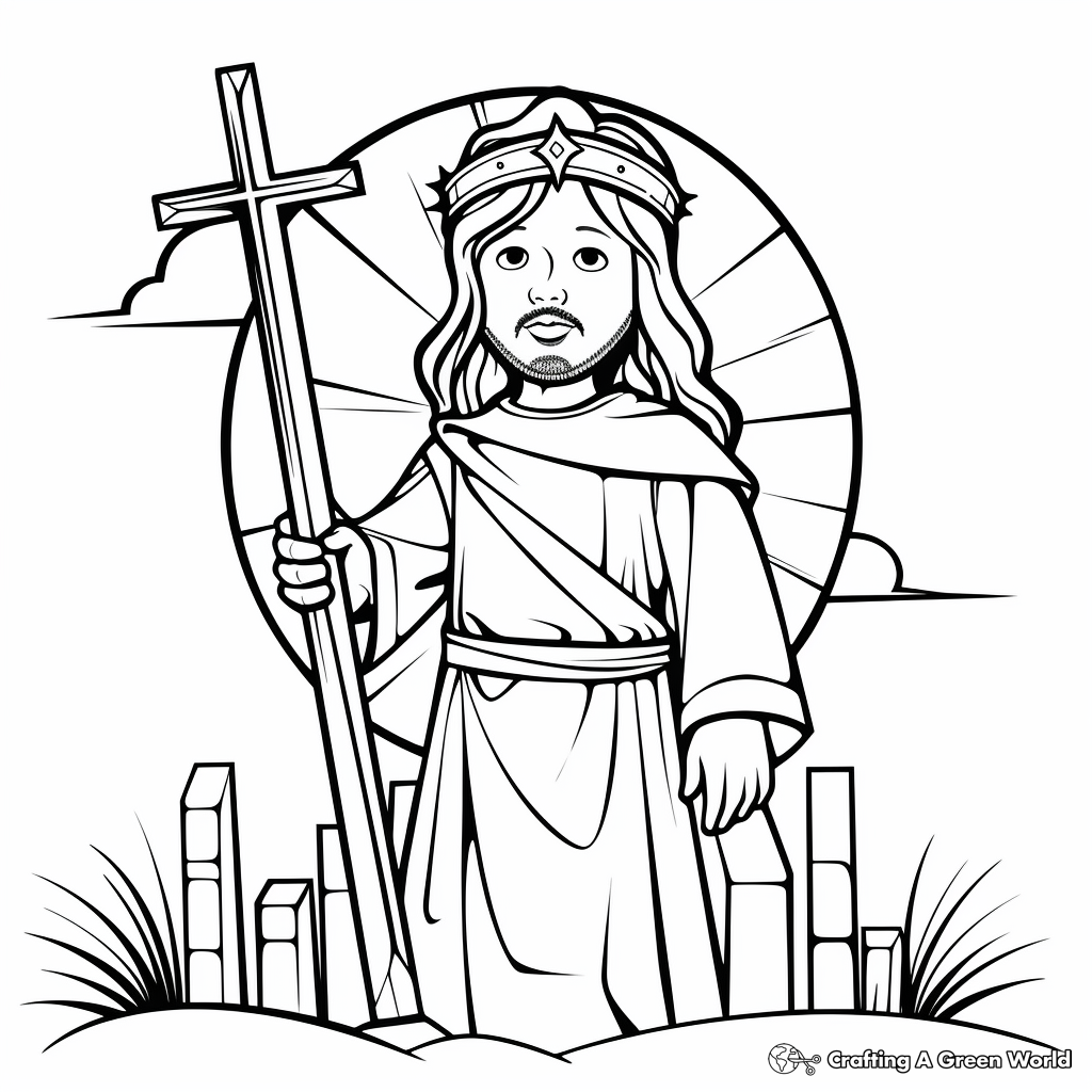 J is for jesus coloring pages