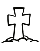 Cross coloring pages free printable pictures