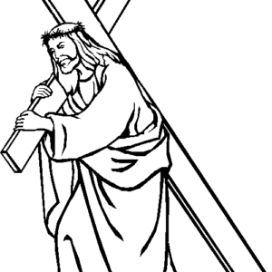 Good friday coloring pages printable for free download