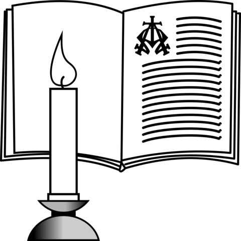 Candle and bible coloring page free printable coloring pages