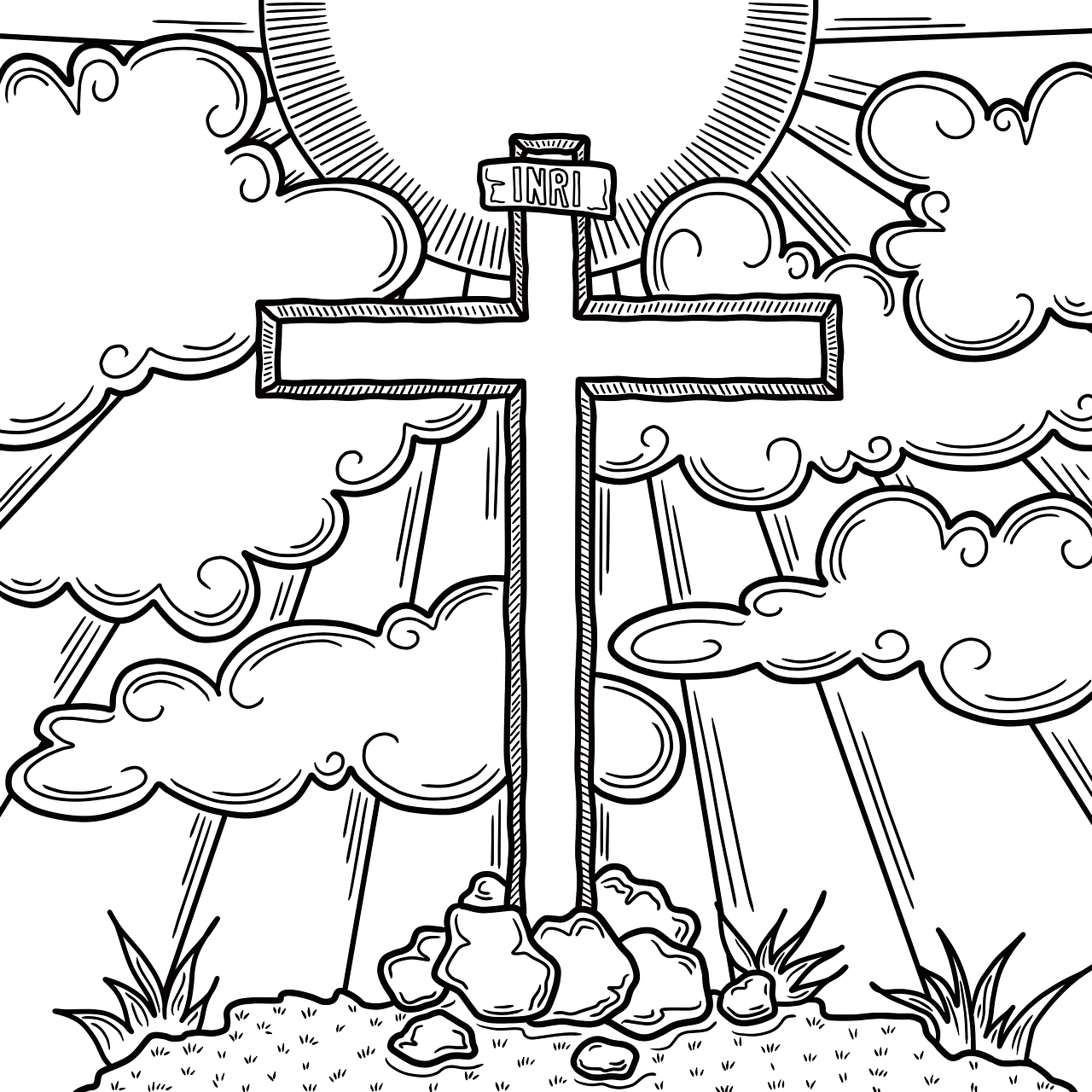 Explore free holy week illustrations download now