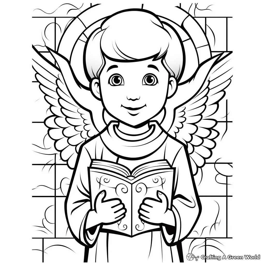 Holy spirit coloring pages