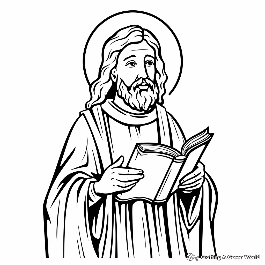 Holy spirit coloring pages