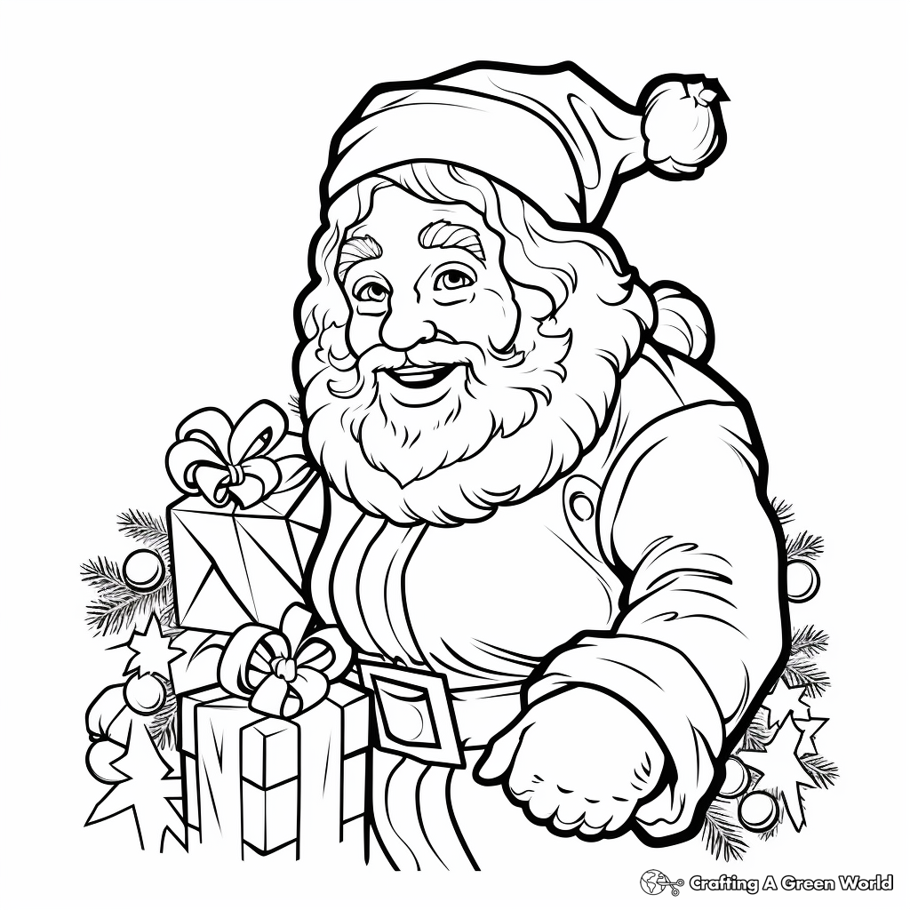 Christmas coloring pages for adults