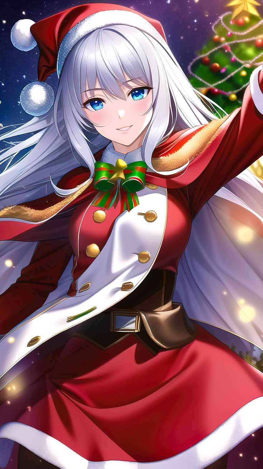 Download Free 100 + christmas anime iphone Wallpapers