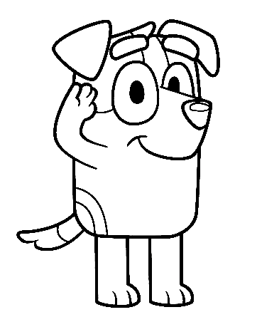 Bluey coloring pages