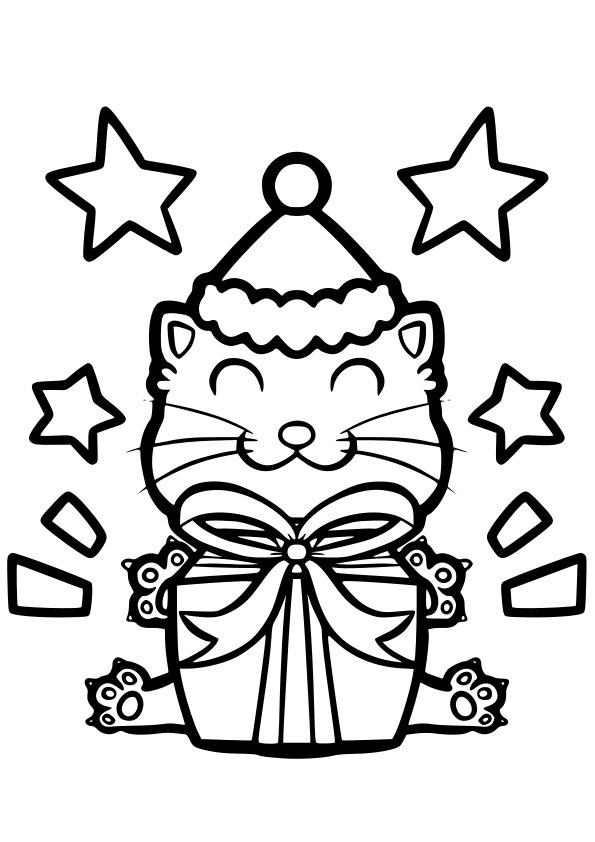 Christmas coloring pages free printable nurie