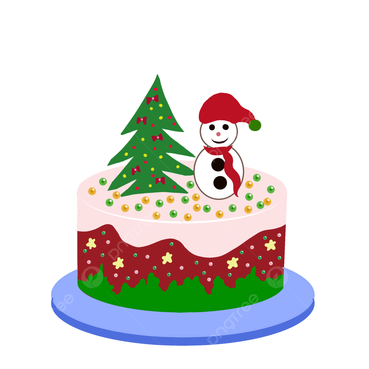 Christmas cakes png transparent images free download vector files