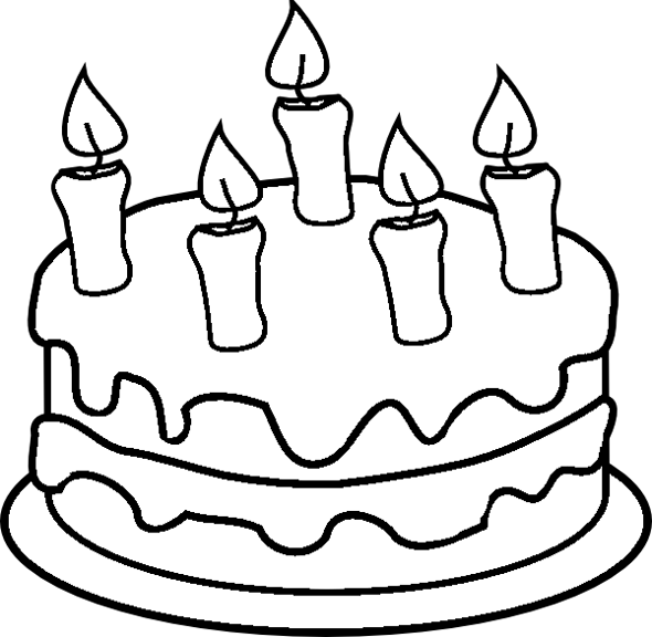 Birthday cake coloring page crafts and worksheets for preschooltoddler and kindergarten birthday cake with candles colorful cakes birthday coloring pages