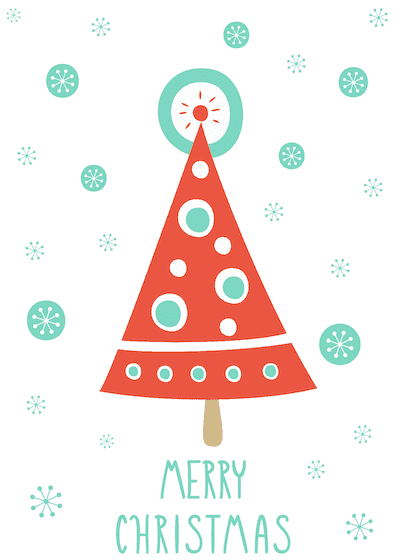 Free printable christmas cards for