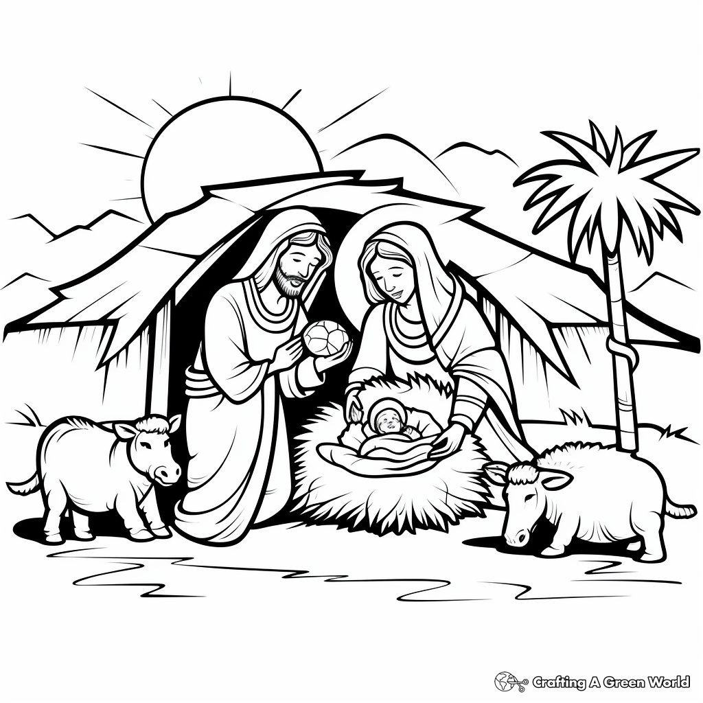 Christian coloring pages for adults
