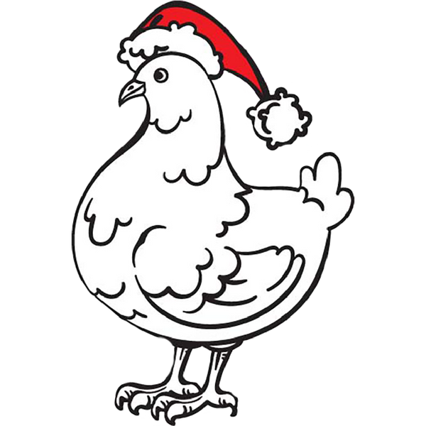 Christmas chicken â home creations milling signage