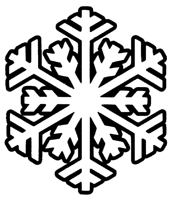 Snowflake coloring pages printable for free download