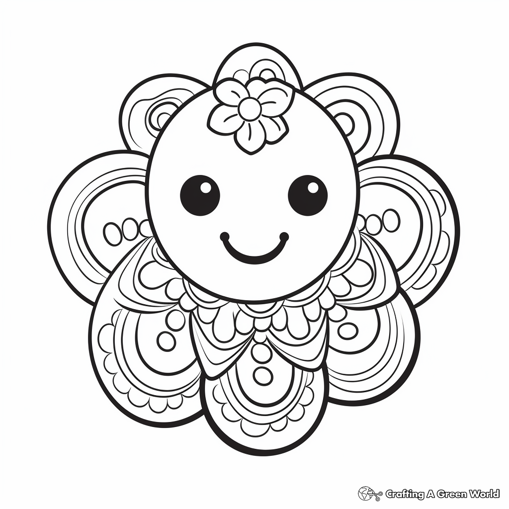 Cookie coloring pages