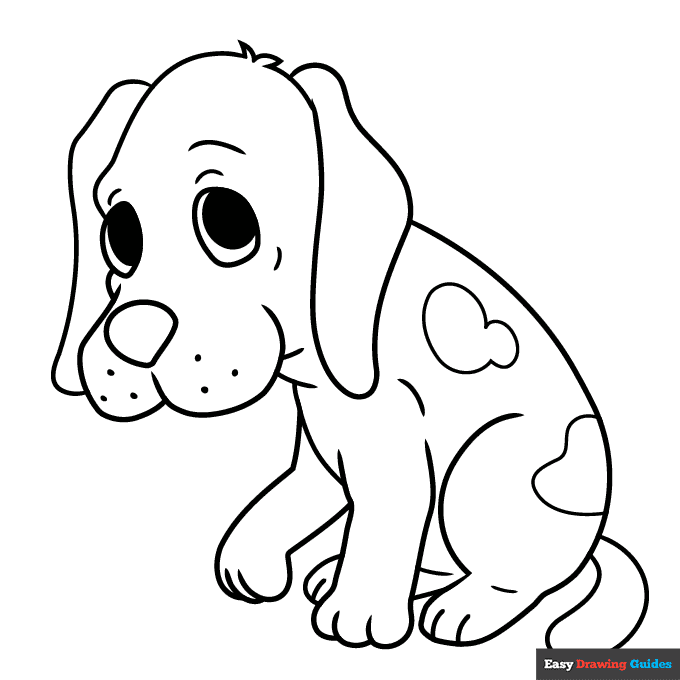 Free printable dog coloring pages for kids