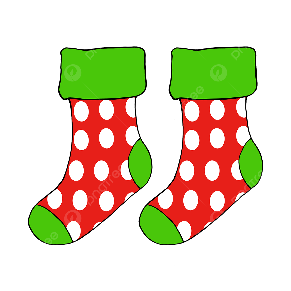 Polka dot bow clipart png images christmas green red white polka dot socks clipart cartoon christmas red png image for free download