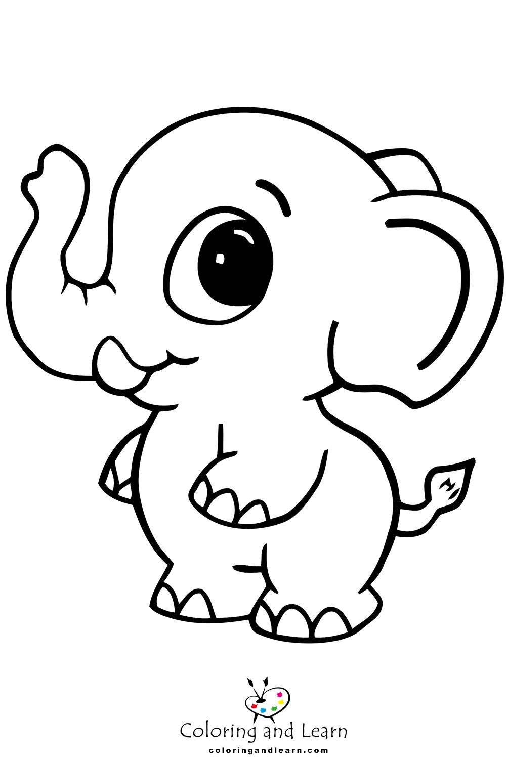 Elephant coloring pages