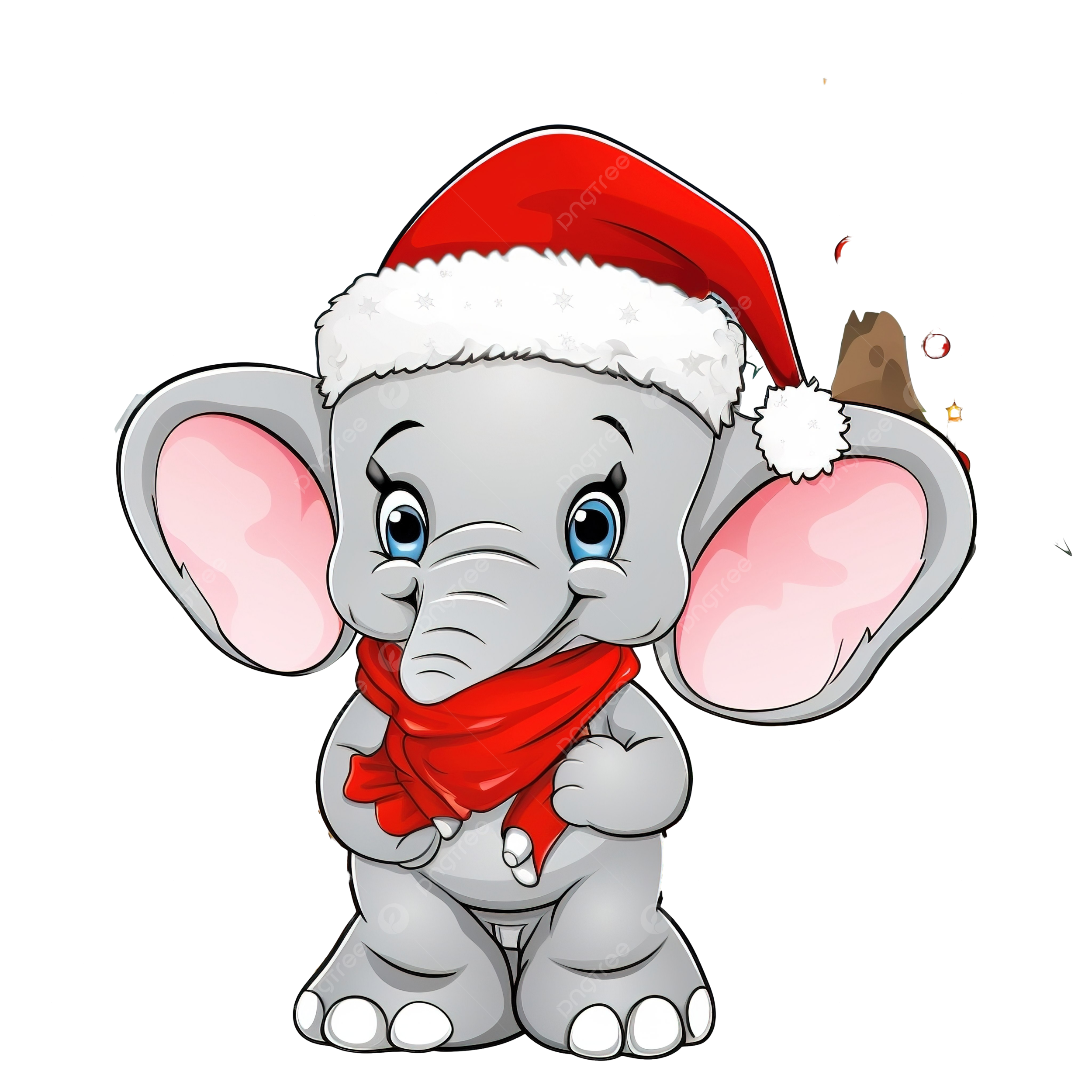 Copy the picture kids game and coloring page with a cute elephant using christmas costume trace kids coloring kids worksheet png transparent image and clipart for free download