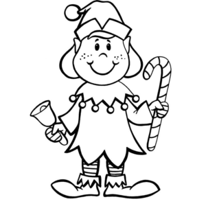 Elf coloring pages printable for free download