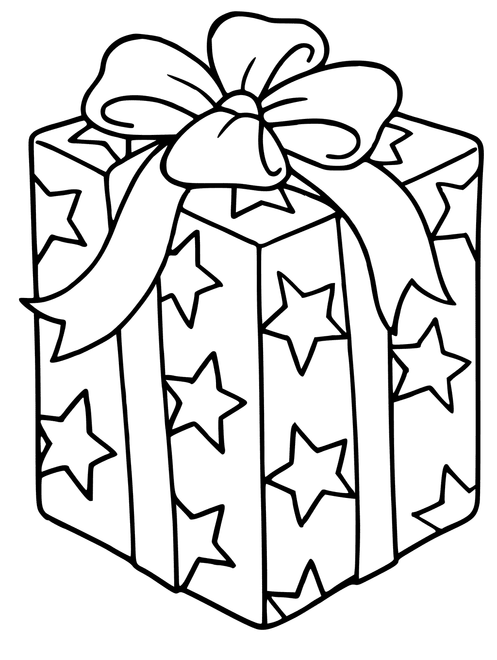 Presents coloring pages