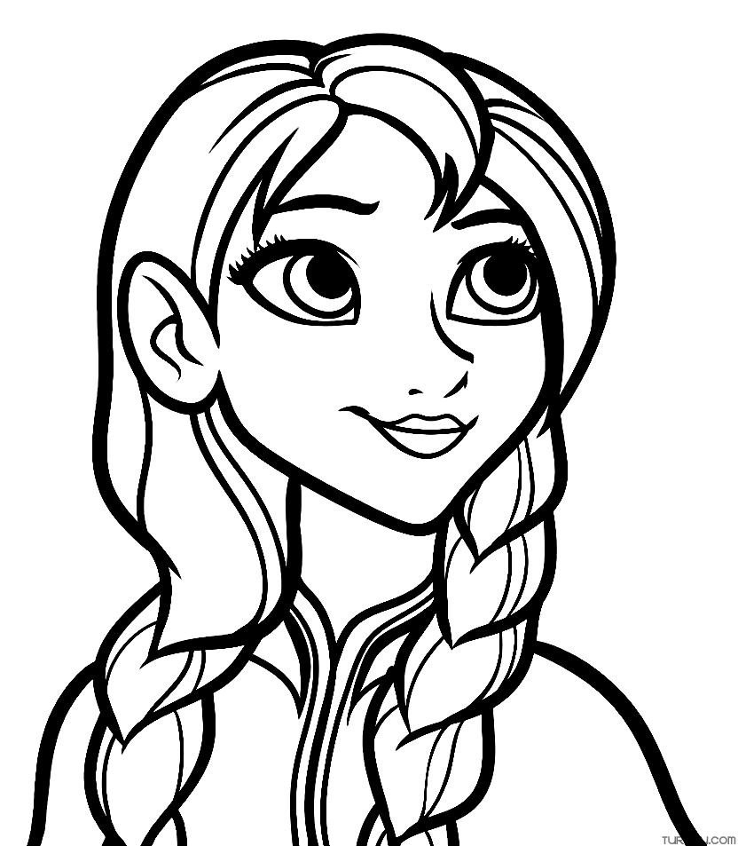 Elsa coloring pages for girls