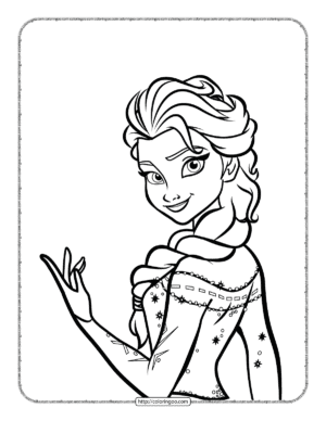 Frozen elsa printable coloring pages for kids frozen coloring pages princess coloring pages elsa coloring pages