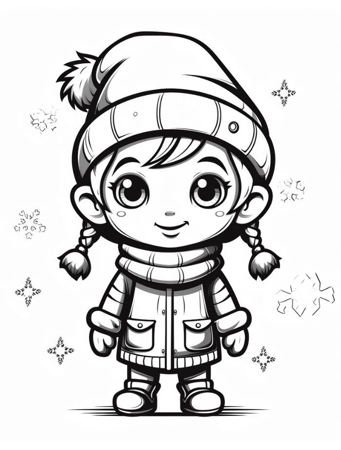 Christmas elf coloring pages hue therapy