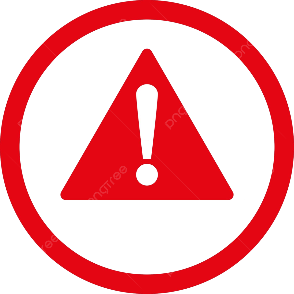 Warning flat red color rounded vector icon accident notice fatal vector accident notice fatal png and vector with transparent background for free download