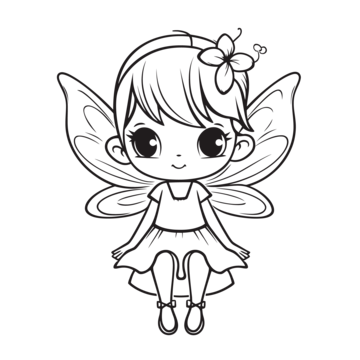 Fairy drawing png transparent images free download vector files