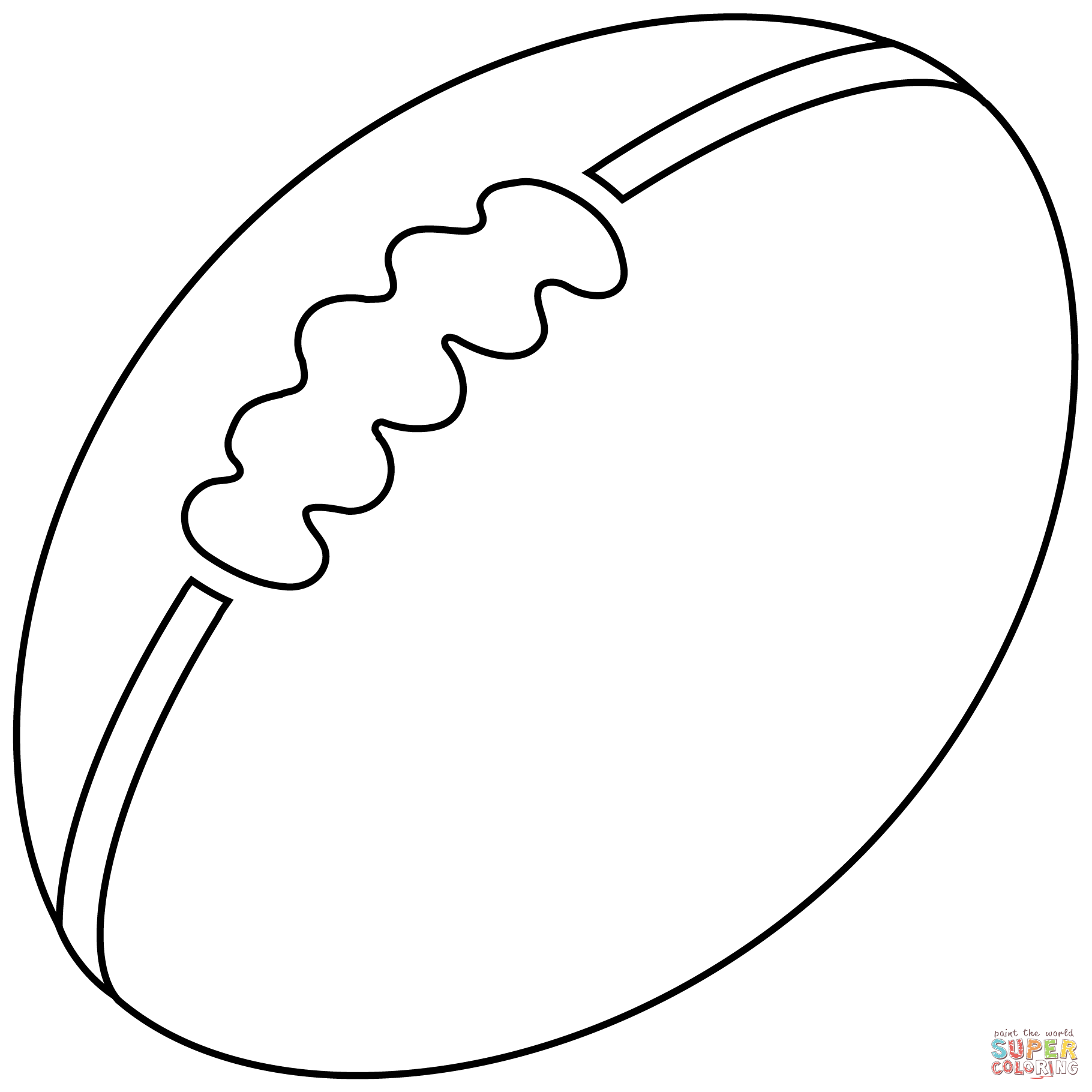 Rugby ball emoji coloring page free printable coloring pages