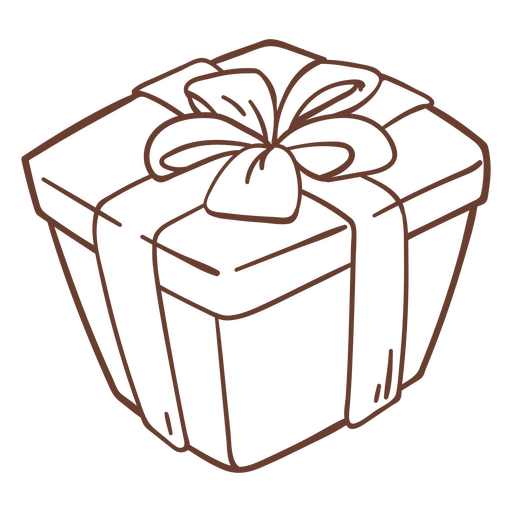 Gift box png designs for t shirt merch