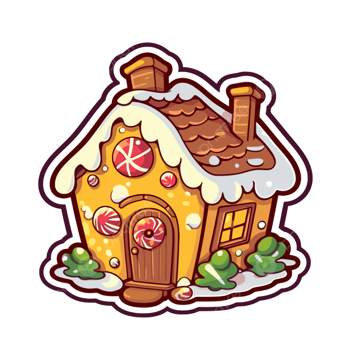 Gingerbread house clipart images free download png transparent background