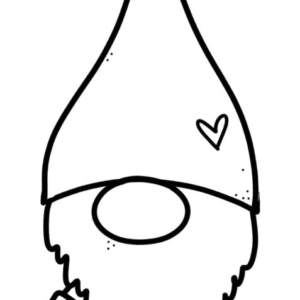 Gnome coloring pages printable for free download