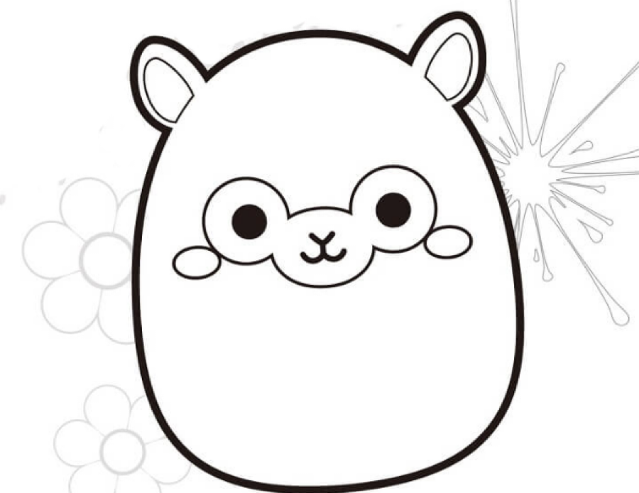 Squishmallow coloring pages