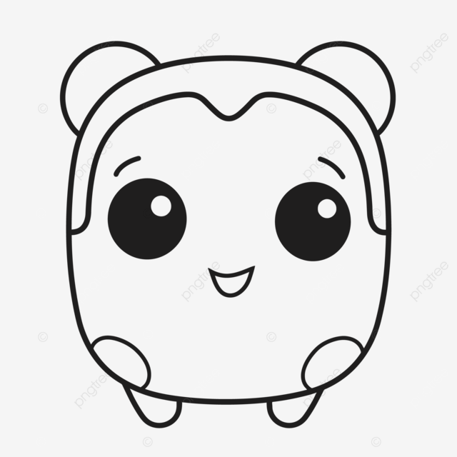 Cute cartoon hamster coloring page outline sketch drawing vector car drawing cartoon drawing wing drawing png and vector with transparent background for free download