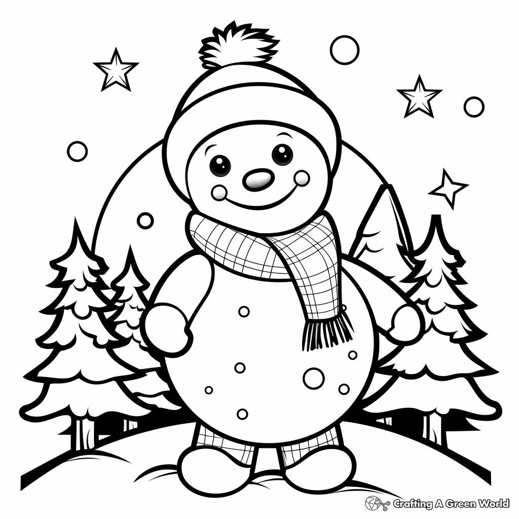 Christmas for preschoolers coloring pages